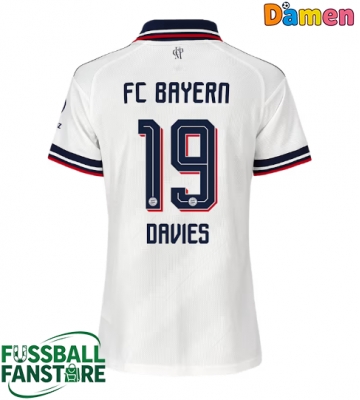 Bayern Munich Alphonso Davies #19 Replik Auswärtstrikot Damen 2026-27 Kurzarm